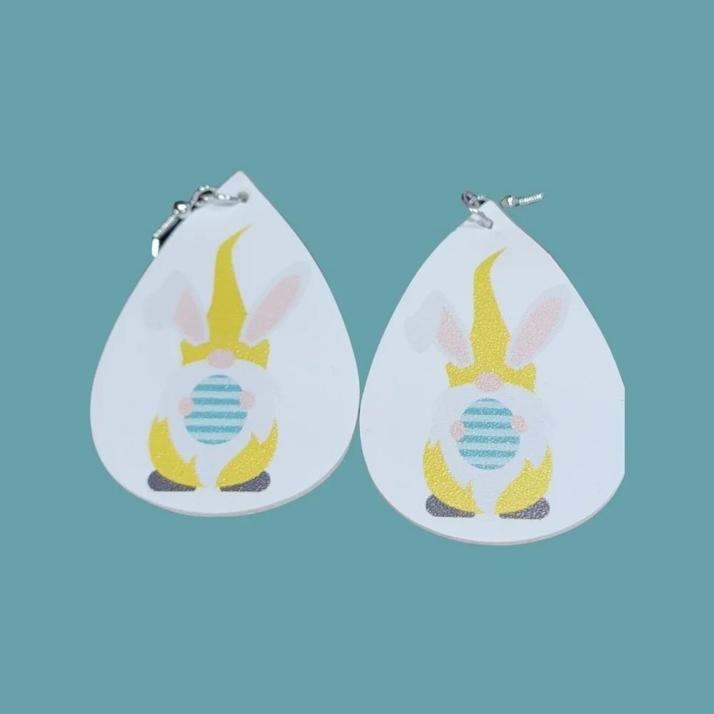 Spring Easter Earring and Bracelet Set - Picture 3 of 9